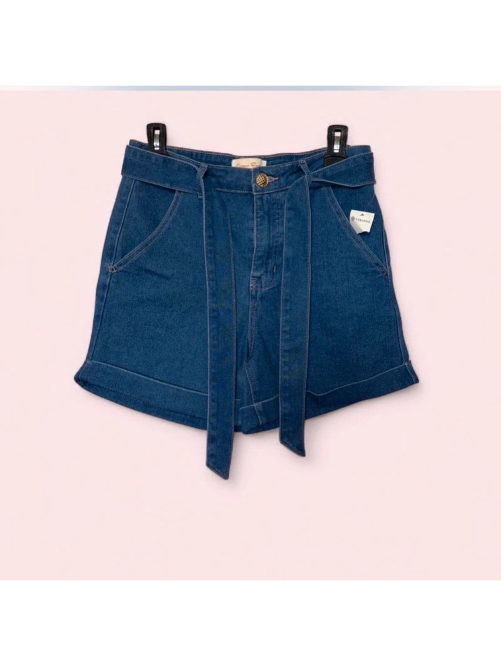 Blue Denim Shorts